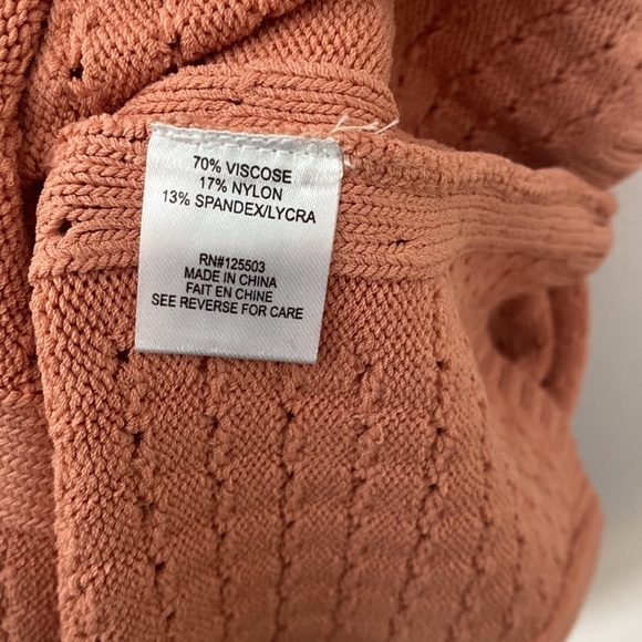 Ronny Kobo Shira Needle Stitch Lace Up Knit Dress - Picture 7 of 8